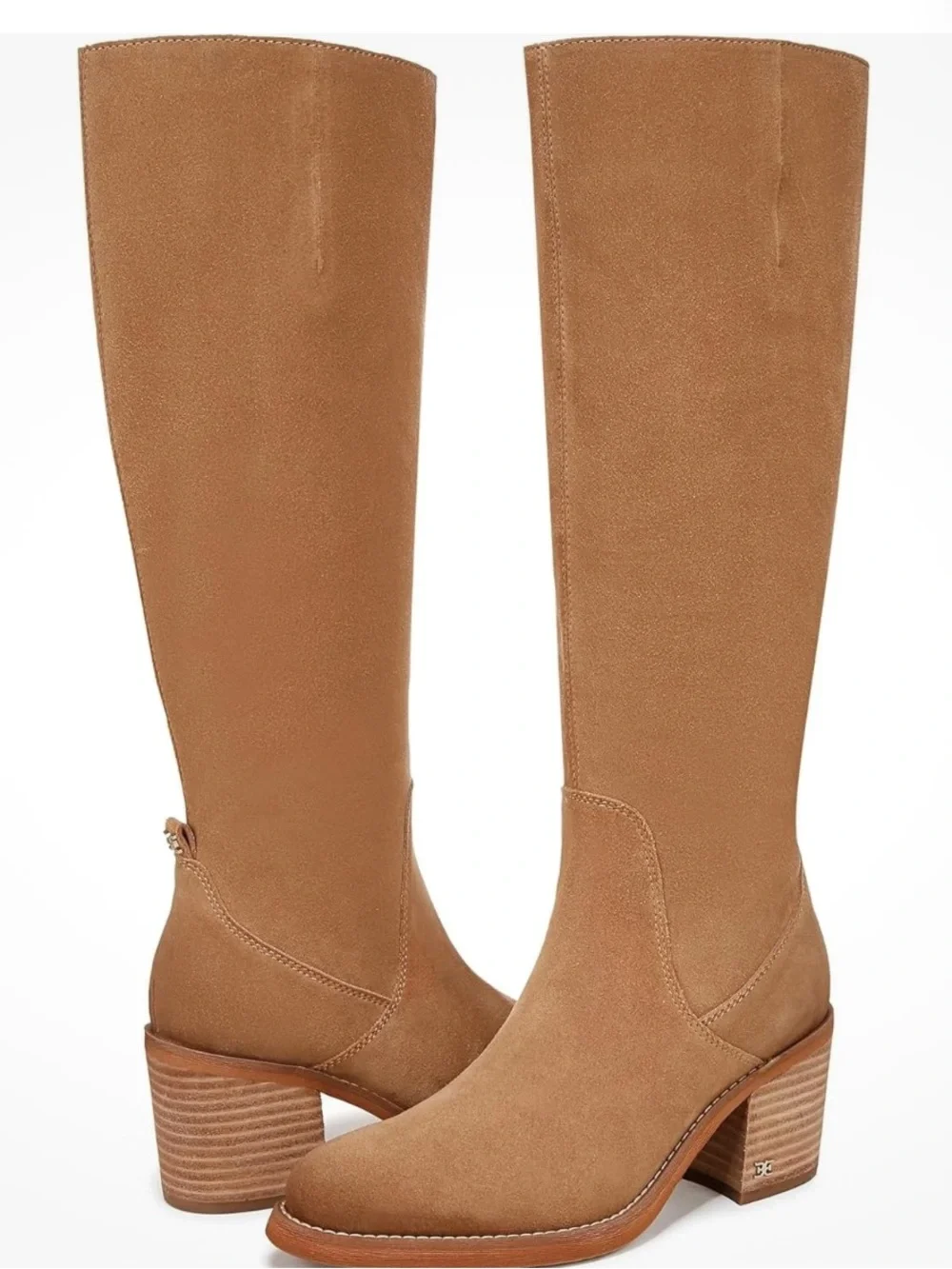Sam Edelman Women's Soyer Knee High Boots, Tan, size 8.5, NWT No box